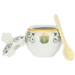 THUN Zuccheriera con cucchiaino in porcellana Eolia* Zuccheriere